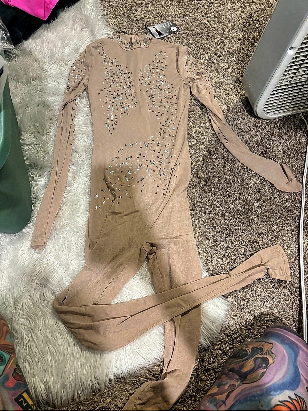 Embellished Jumpsuit in Pink Size XS NWT